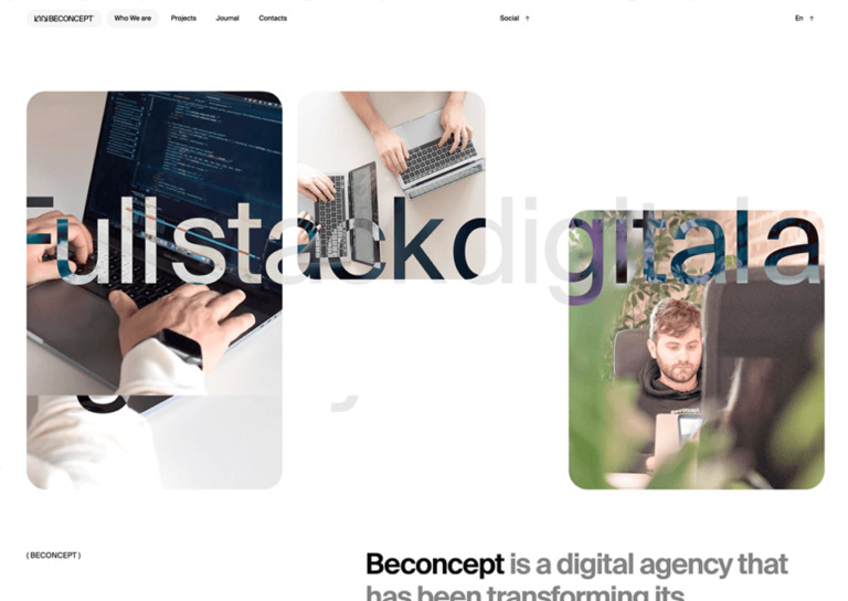 Beconcept - Top CSS Gallery