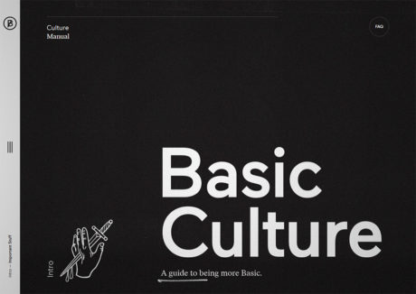 BASIC Culture Manual