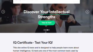 IQ Certificate