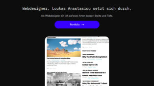 Webdesigner, Loukas Anastasiou