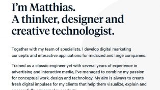 Matthias Hamann Web Development 9 Matthias Hamann Web Development