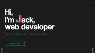JJ - Front end / web developer 3 JJ – Front end / web developer