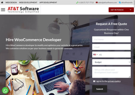 CSS Gallery 6 AT&T Software Hire Woocomerce developer