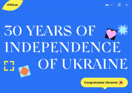 30th anniversary of Ukraine