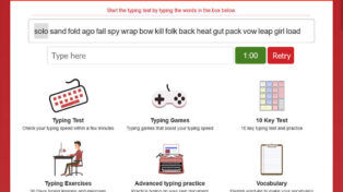 Online Typing Test 9 Online Typing Test