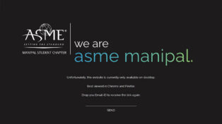 ASME Manipal 8 ASME Manipal