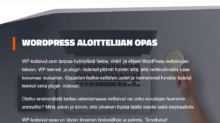 WP-Kotisivut 9 WP-Kotisivut