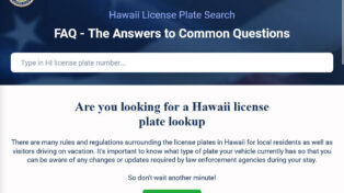 Hawaii Licenses Plate 3 Hawaii Licenses Plate