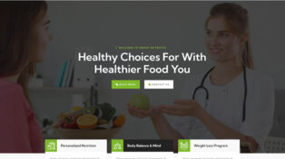 Nutritius - WordPress Theme 2 Nutritius – WordPress Theme