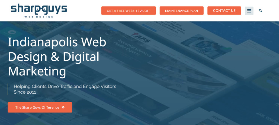 Sharp Guys Web Design
