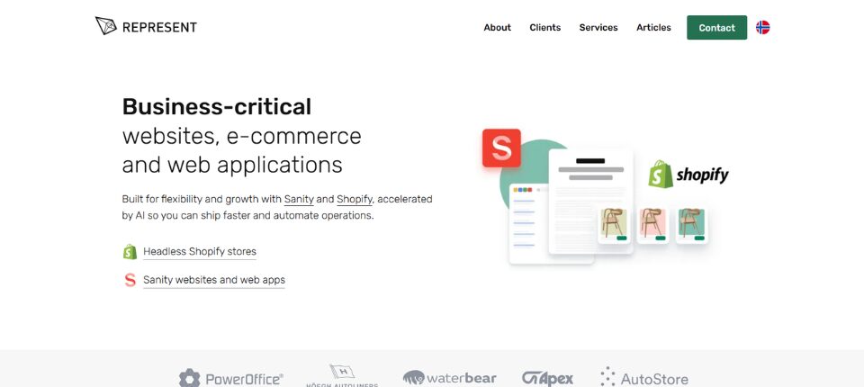 Top 10 Web Development Companies in Norway 4 Represent AS