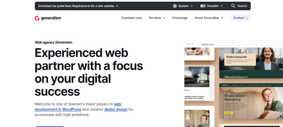Top 10 Web Development Companies in Sweden 2 The Generation AB