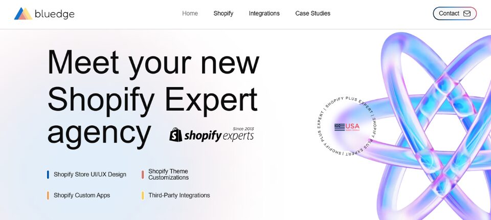 Top 10 Shopify Development Companies in Los Angeles 5 Bluedge USA