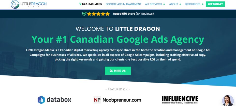 Top 10 WordPress Development Companies in Canada 11 Little Dragon