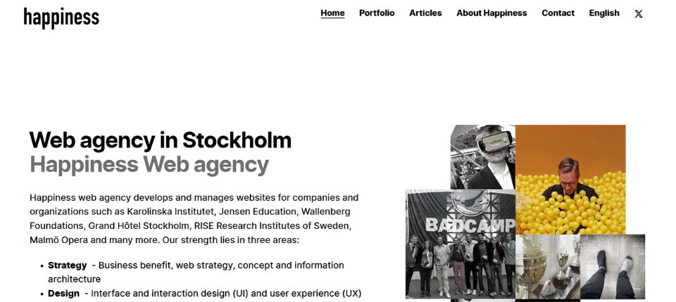 Top 10 WordPress Development Companies in Sweden 3 Happiness Web Agency