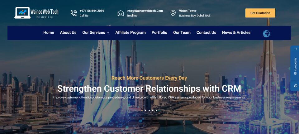 Top 10 WordPress Development Companies in Abu Dhabi 7 Waince Web Tech