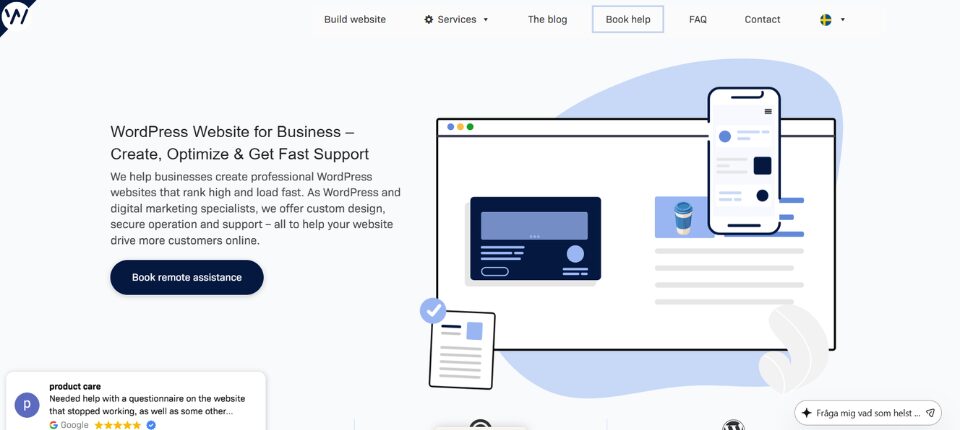 Top 10 WordPress Development Companies in Sweden 7 WordPressHemsida.com