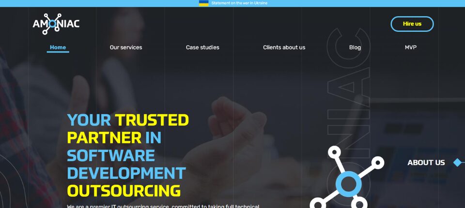 Top 10 Web Development Companies in Estonia 5 Amoniac OÜ