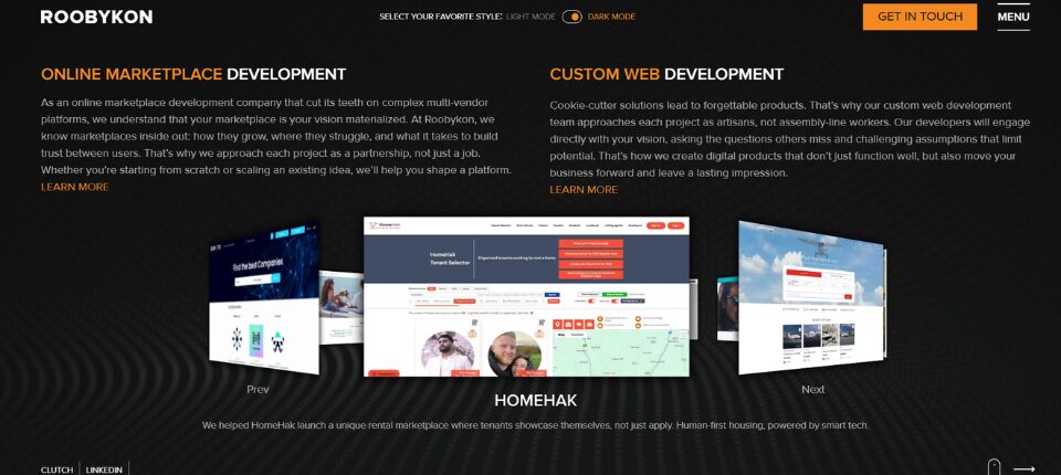 Top 10 Web Development Companies in Estonia 4 Roobykon Software