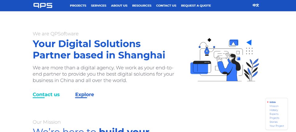 Top 10 WordPress Development Companies in China 6 QPSoftware