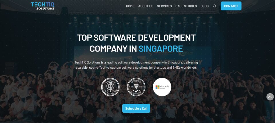 Top 10 Mobile App Development Companies in Singapore 4 TechTIQ Solutions