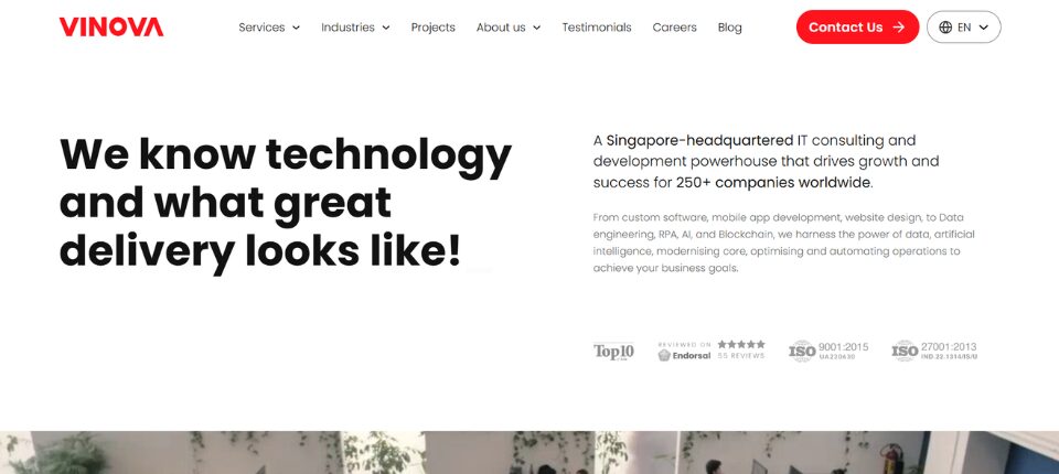Top 10 Mobile App Development Companies in Singapore 2 Vinova