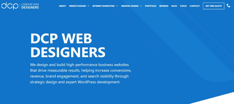 Top 10 Web Design Companies in the UK 5 DCP Web Designers