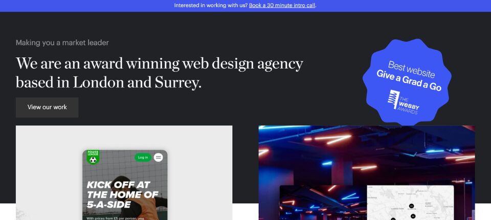 Top 10 Web Design Companies in the UK 11 Plug and Play Design