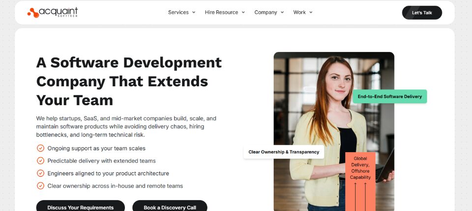 Top 10 Laravel Development Companies 4 Acquaint Softtech