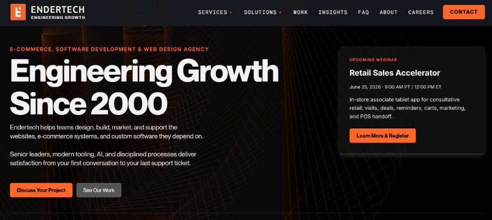 Top 10 Magento Development Companies in California 5 Endertech
