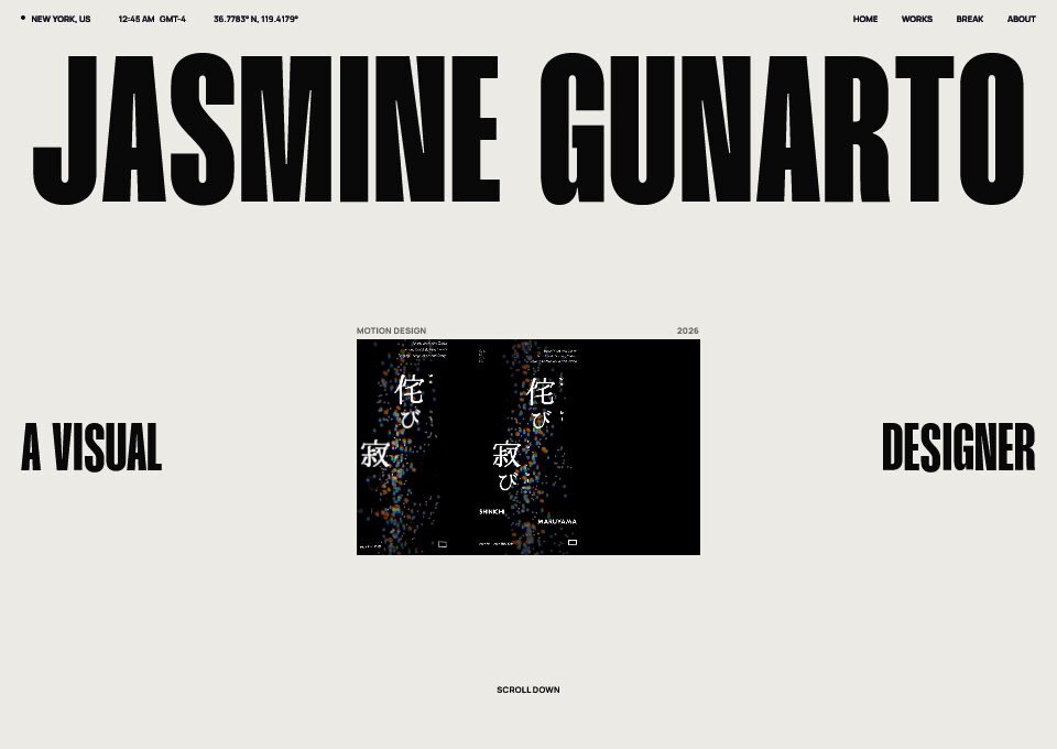 Jasmine Gunarto - Top CSS Gallery