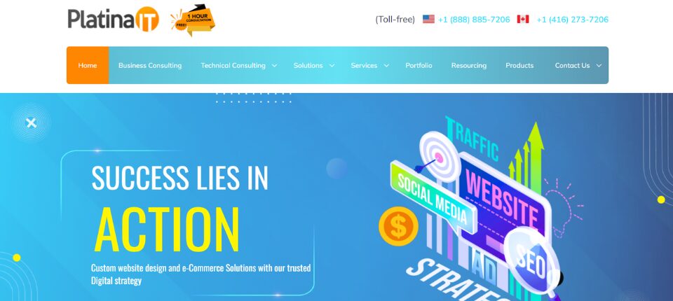 Top 10 Magento Development Companies in Canada 9 Platina IT