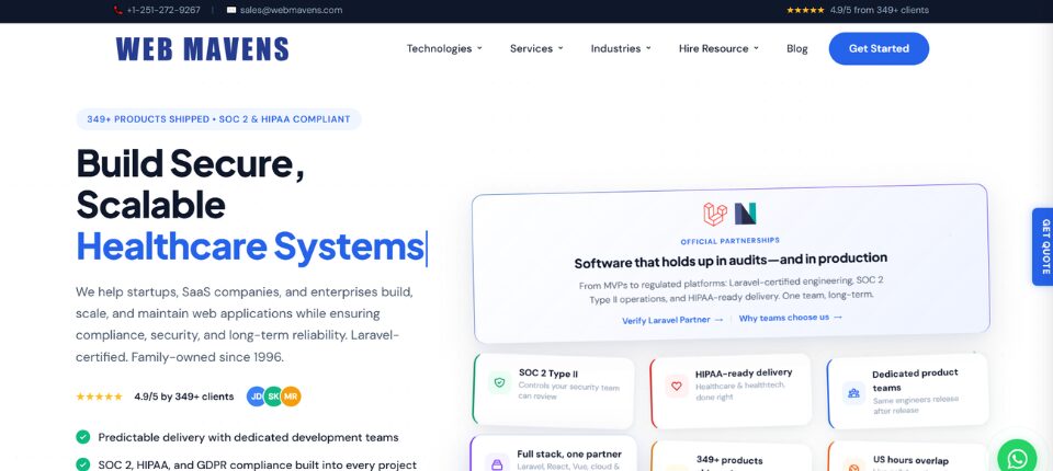 Top 10 Laravel Development Companies 6 WebMavens