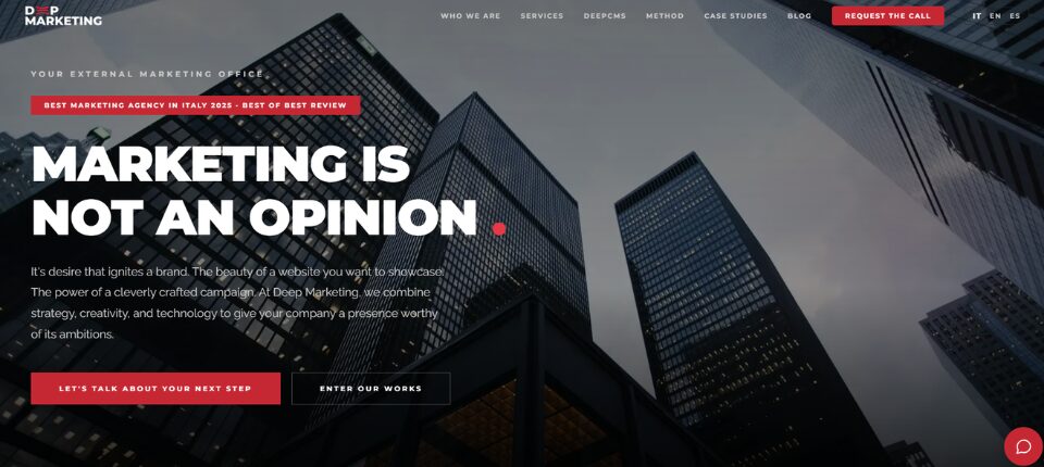 Top 10 WordPress Development Companies in Italy 8 Deep Marketing